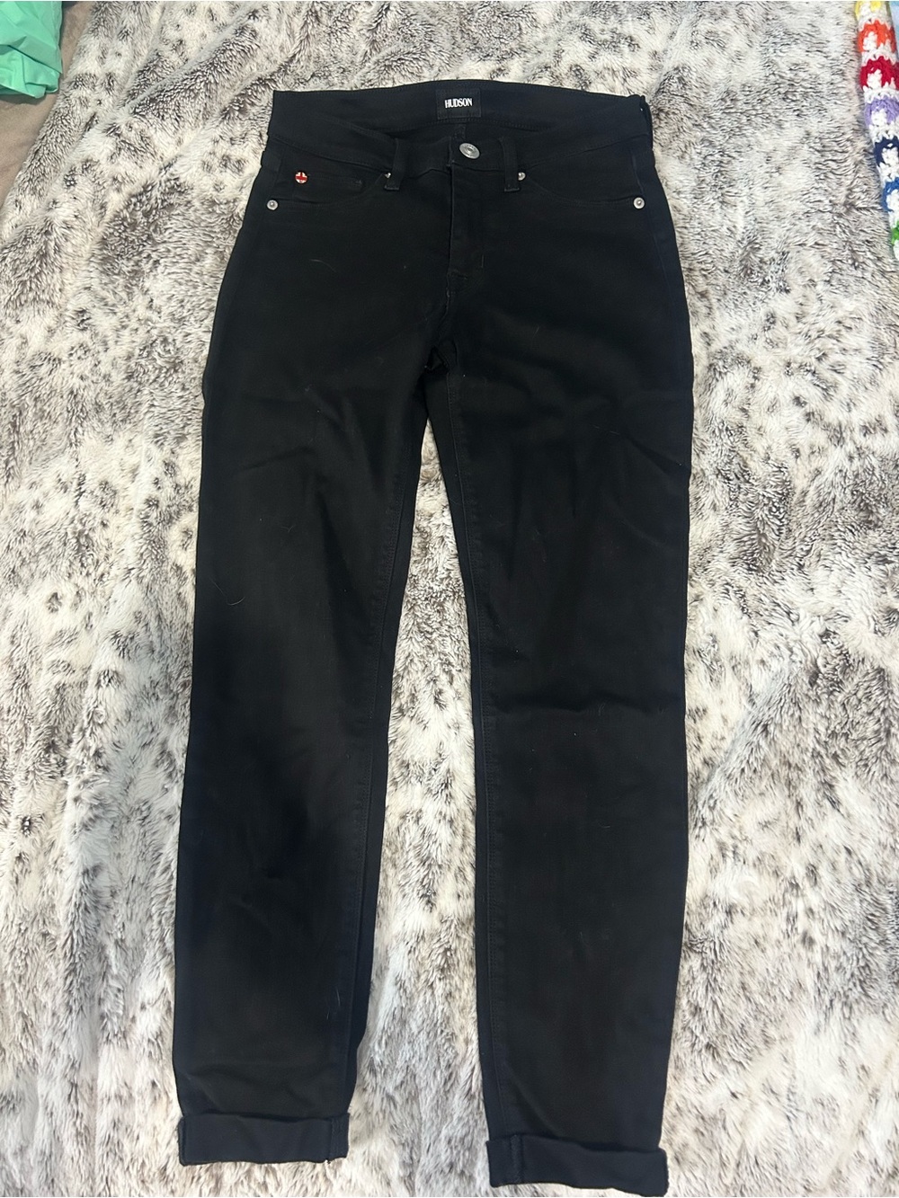 Hudson Jeans Black Super Skinny Jeans